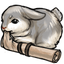 Argent Ancient Scroll Snack of a Hungry Bunny