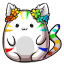 Rainbow Kitty Ears
