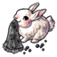Somber Gothic Bunny Dress