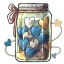 Jar of Seaside Confetti