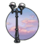 Evening Lamp Post
