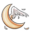 Brilliant Moon Flight Wings