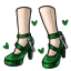 Cheerful Chained Mary Janes V2