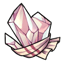 Rose Quartz Crystal Cluster Jumpsuit