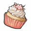 Peach Cream Cupcake Dress