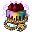 Sweet Blonde Rainbow Cake
