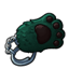 Little Emerald Paw Key Chain