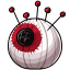 Homemade Eyeball Pincushion
