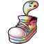 Lively Ghost Rainbow Shoes