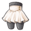 Chantilly High Waist Ruffle Skirt