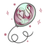Sugared Balloon Wisps