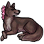Little Pink Wolfy Bow