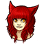 Garnet Kitty Curls