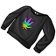 Black Rainbow Herb Sweater