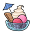Cherry Bubble Gum Ice Cream