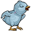 Blue Chickadoo Figure