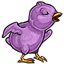 Purple Chickadoo Figure