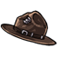 Brown Drill Hat