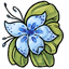 Prettily Presented Blue Flower