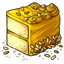 Golden Cake Slice