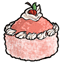 Strawberry Alegarten Cake