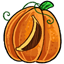 Banana Carved Pumpkin