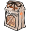 Bag of Mini Orange Biscotti