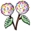 Celebratory Cake Pop Flowers