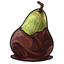 Chocolate Coated Pear