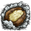 Coal-Baked Potato