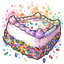 Colorful Mystery Cake