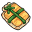 Yellow Frosted Gift Cookie