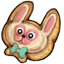 Lovely Frosted Bunny Cookie