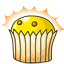 Sun-Sun Cupcake