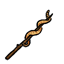 Earthworm on a Stick