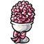 Fancy Strawberry Popcorn Egg
