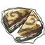 Gourmet Ham and Swiss Sandwich