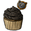 Morostide Black Cat Cupcake