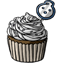Morostide Ghost Cupcake