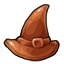 Milk Chocolate Witch Hat