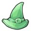 Mint Chocolate Witch Hat