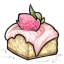 Decadent Strawberry Poundcake