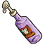 Pump Bottle of Lavender Syrup