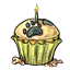 Celebratory Pylot Cupcake