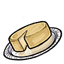 Cheese Wheel On A Silver Platter