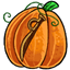 Sword Carved Pumpkin