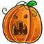 Vampire Carved Pumpkin
