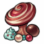 Wondrous Swirled Chocolatey Mushroom