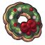 Yummy Wreath Sugar Cookie