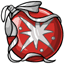Red Star Bauble